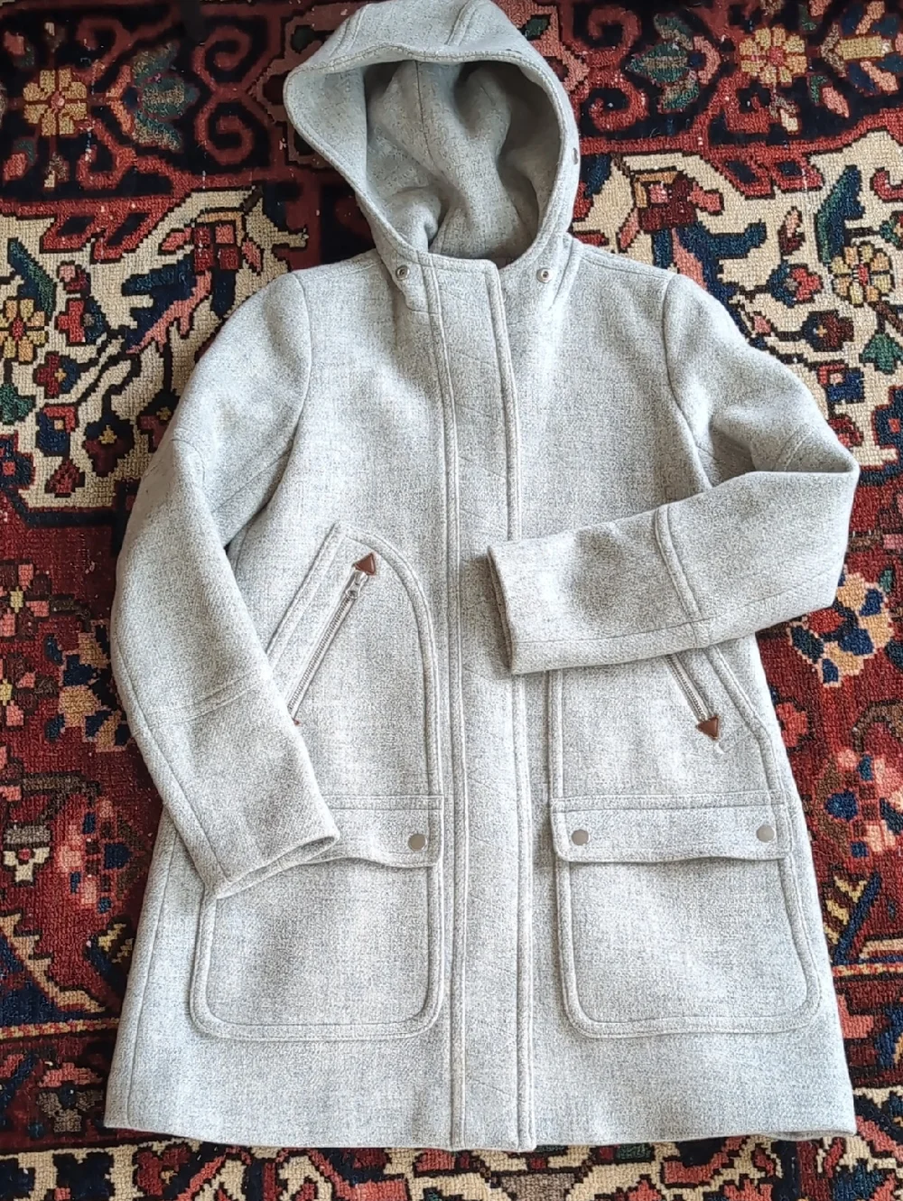 J.Crew Stadium Cloth Jacket - Picture 1 of 6